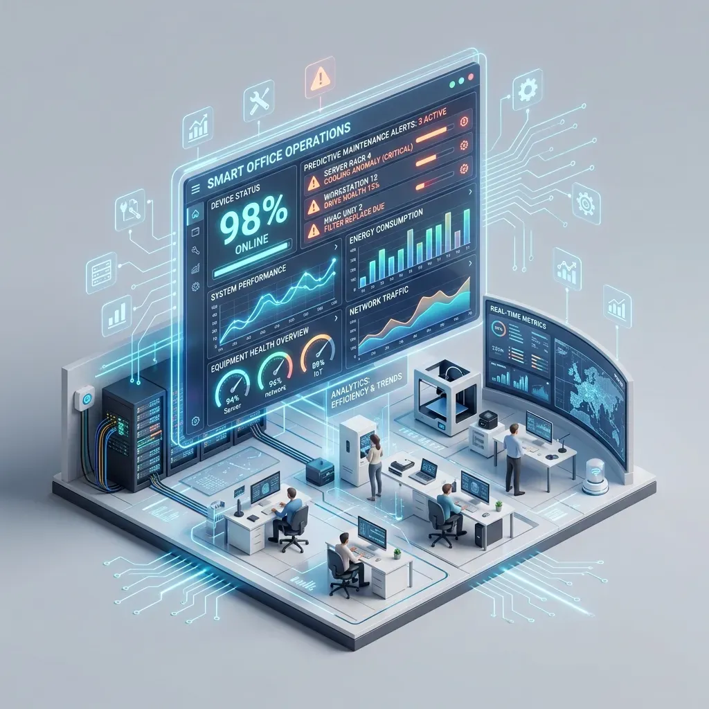 Operational fleet dashboard illustration