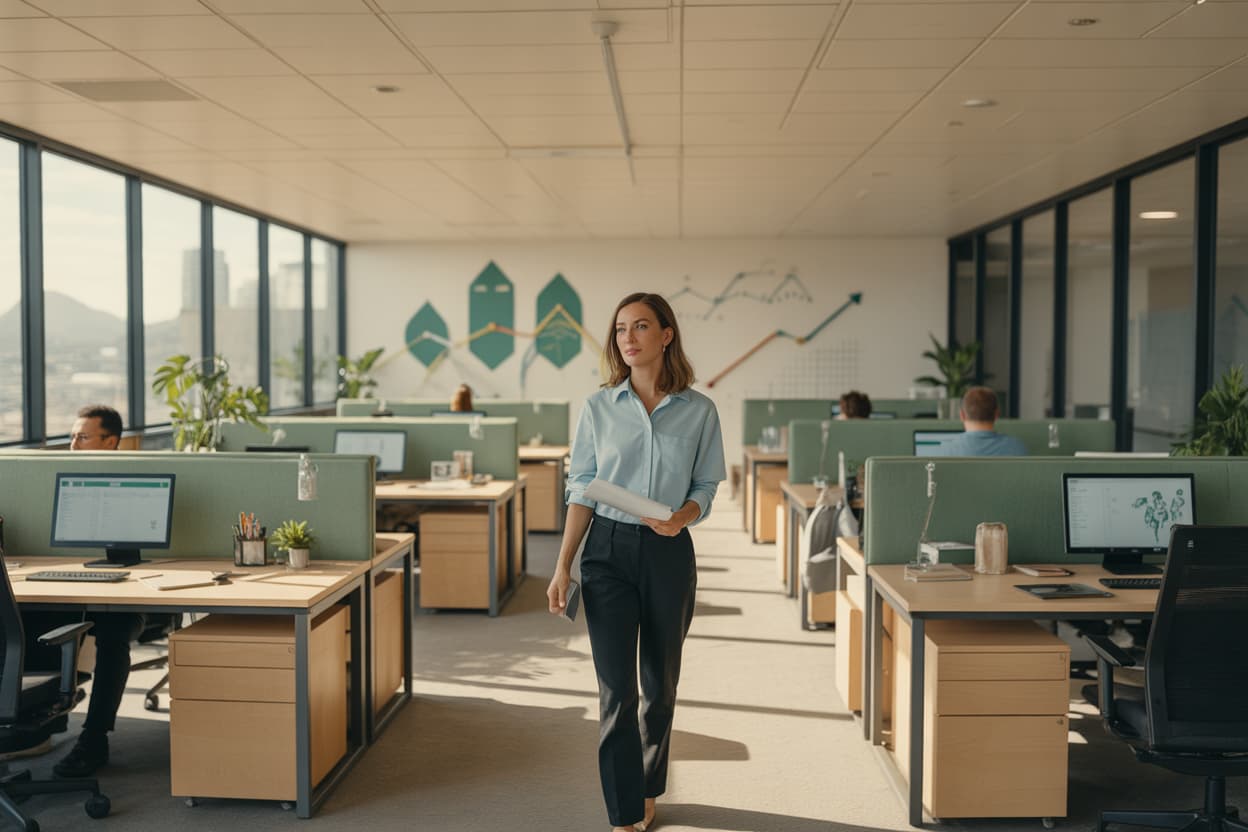 Ambiente corporativo moderno